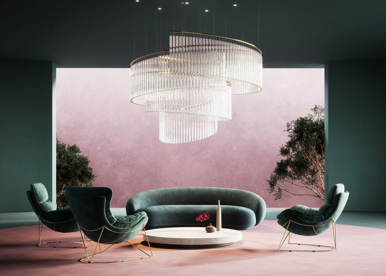 Preciosa begeistert mit Kompositionen aus Kristall | Möbel & Design Guide